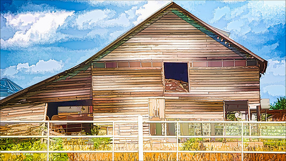 Barn with Pole Fence_130815_16_128-HXSYA