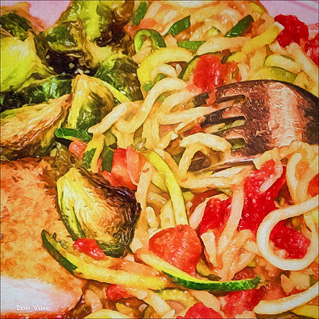 Pork Chop Brussels Sprouts and Zucchini_150326_21017-HXSYQ