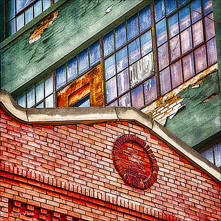 Brick Peeling Paint and Glass_130227_15_424-HXSYQ